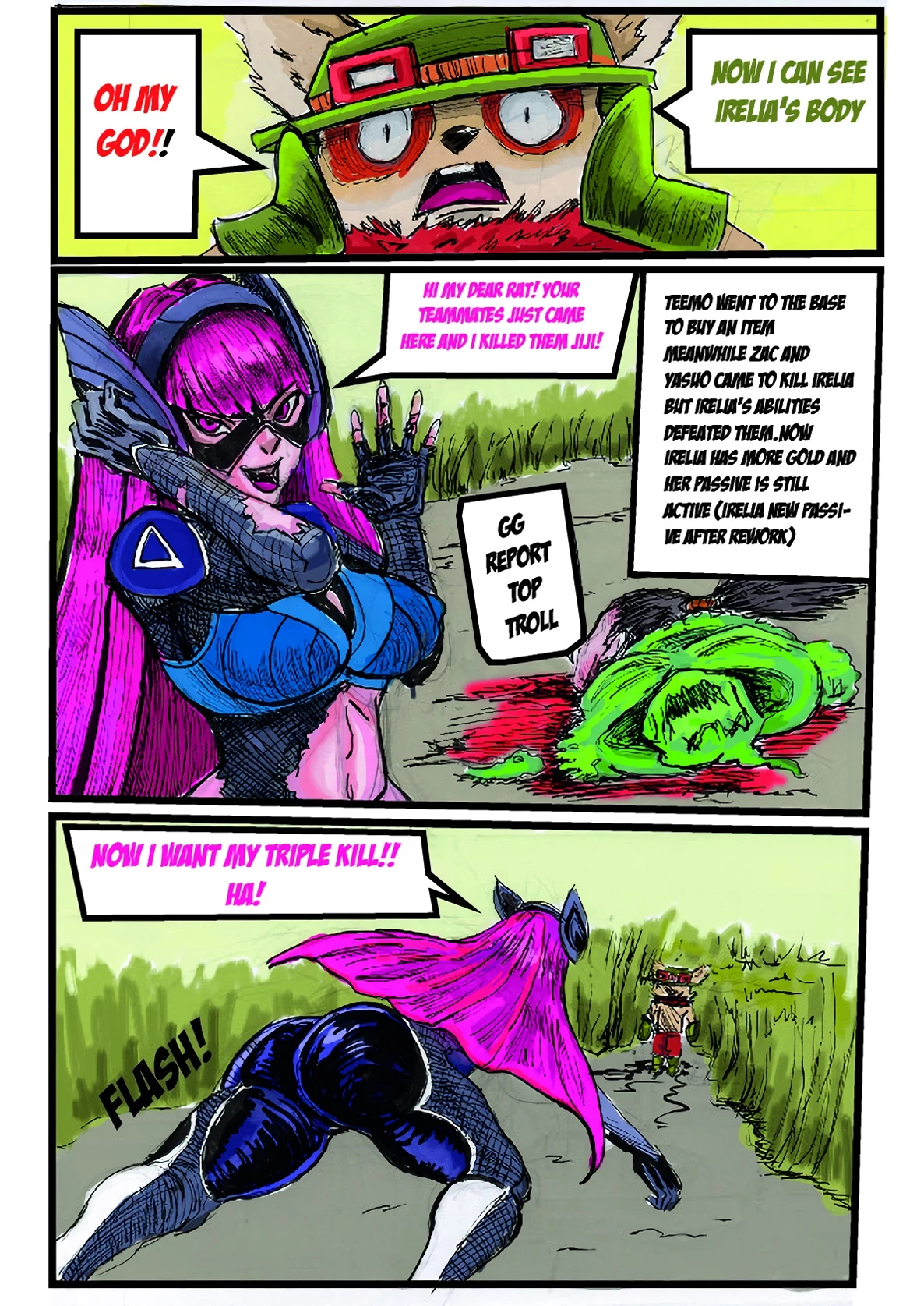 Teemo Oddisey porn comic picture 107