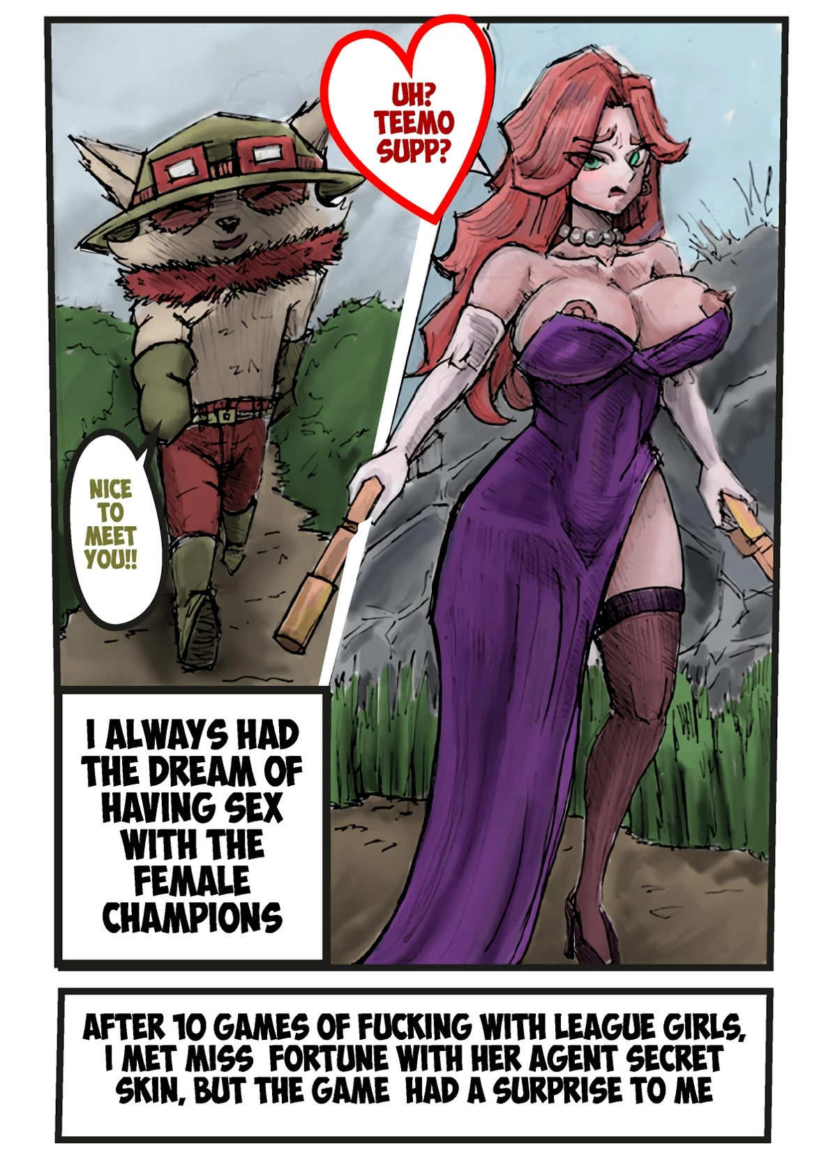 Teemo Oddisey porn comic picture 24