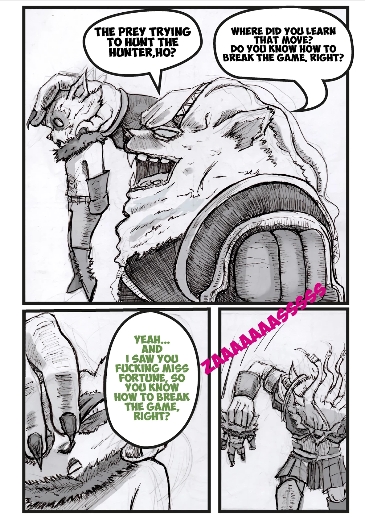 Teemo Oddisey porn comic picture 40