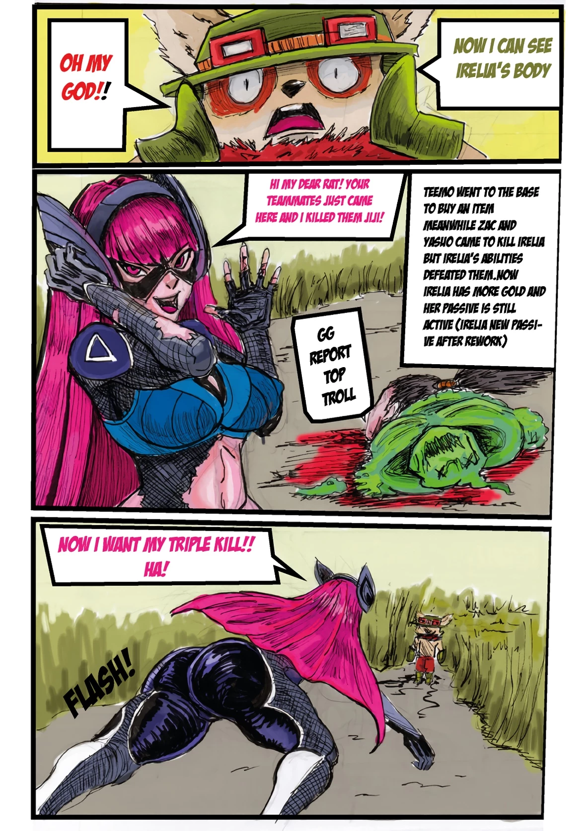 Teemo Oddisey porn comic picture 7
