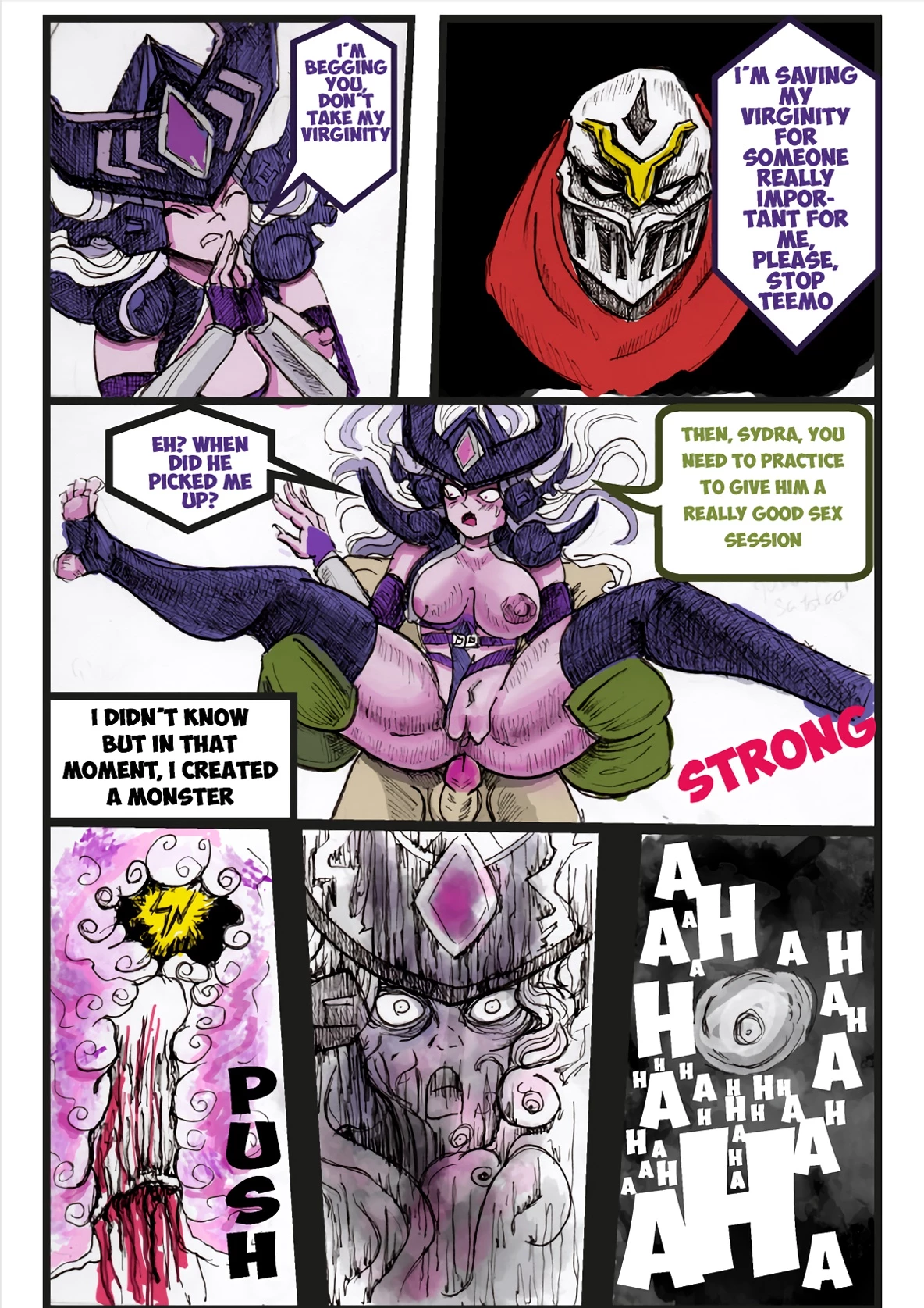 Teemo Oddisey porn comic picture 91