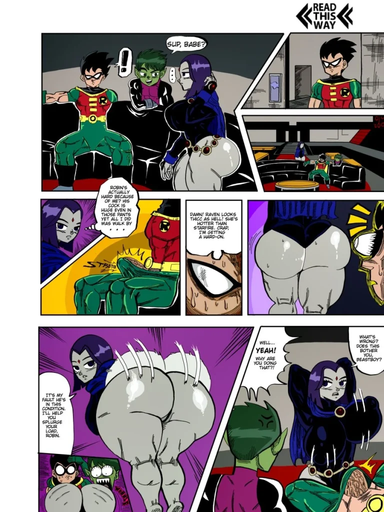 Teen Titans FUCK porn comic picture 1