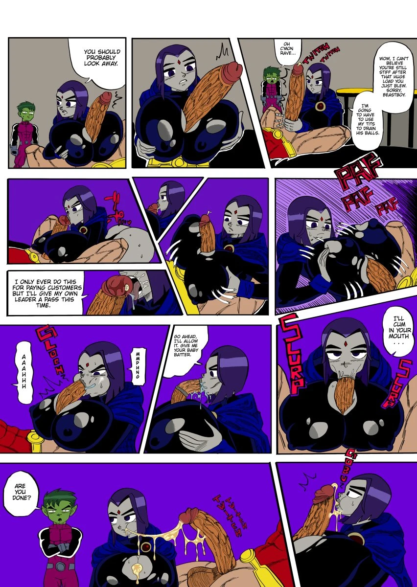 Teen Titans FUCK porn comic picture 3