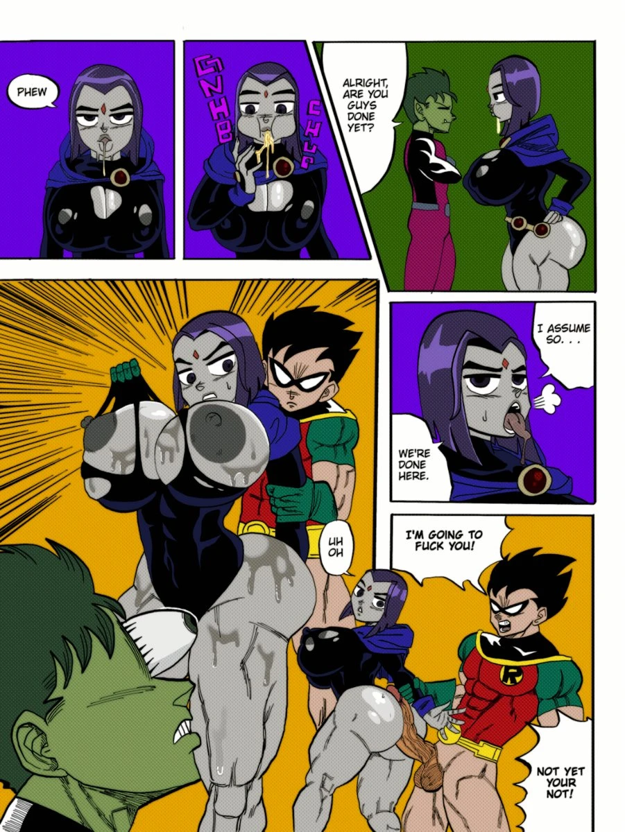 Teen Titans FUCK porn comic picture 4