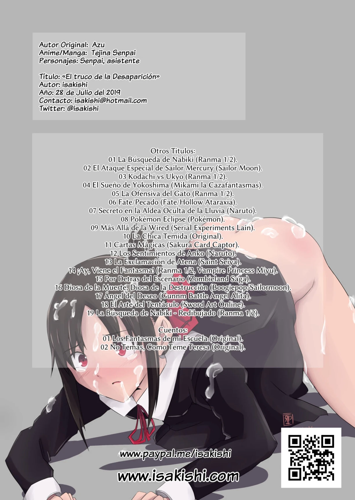 Tejina Senpai Vanishing porn comic picture 6