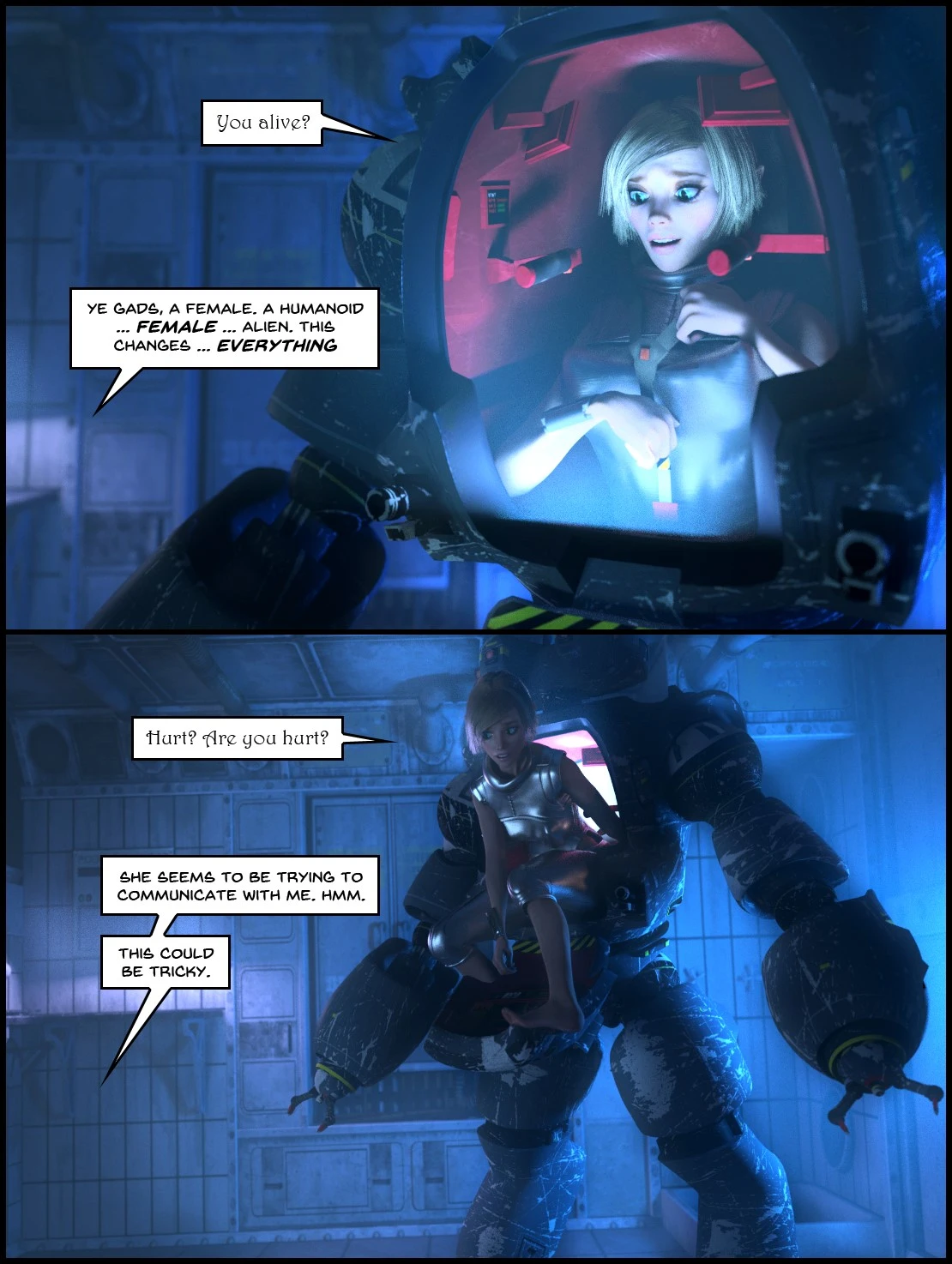 Telepathic Hentai Tentacle Spacey Rapey Sex Trek 9000 porn comic picture 28