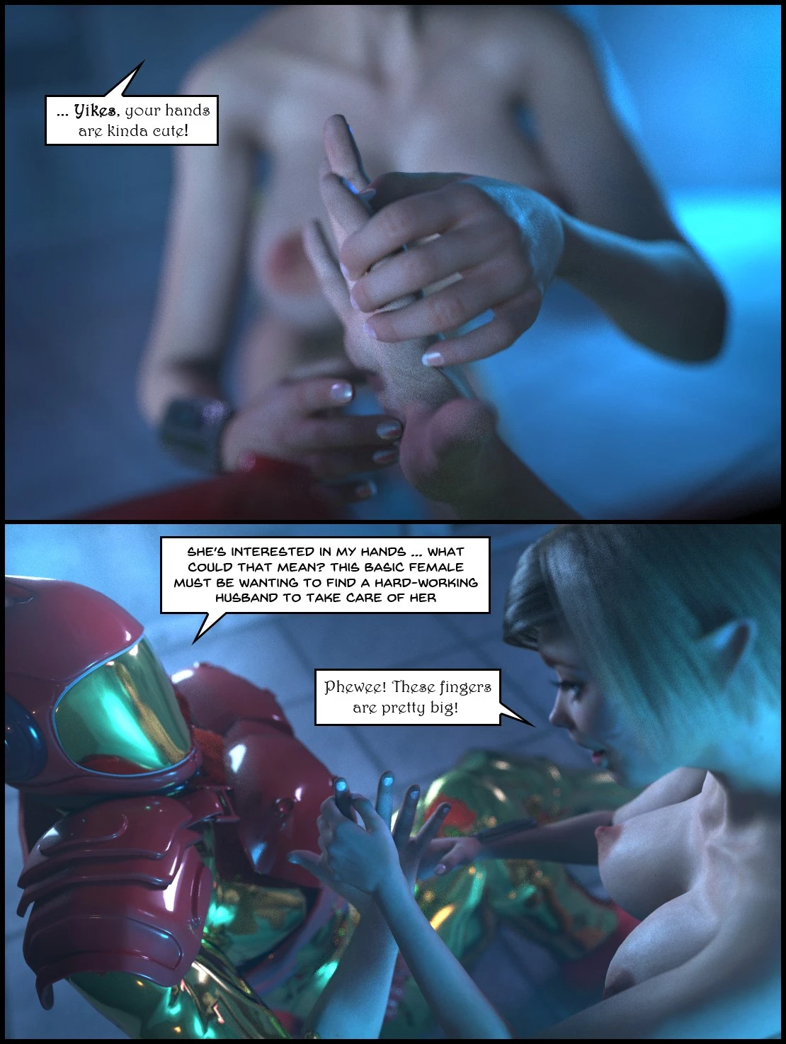 Telepathic Hentai Tentacle Spacey Rapey Sex Trek 9000 porn comic picture 32