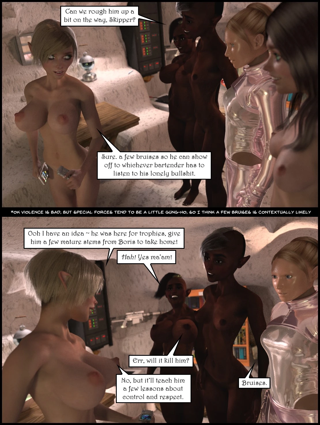 Telepathic Hentai Tentacle Spacey Rapey Sex Trek 9000 porn comic picture 67