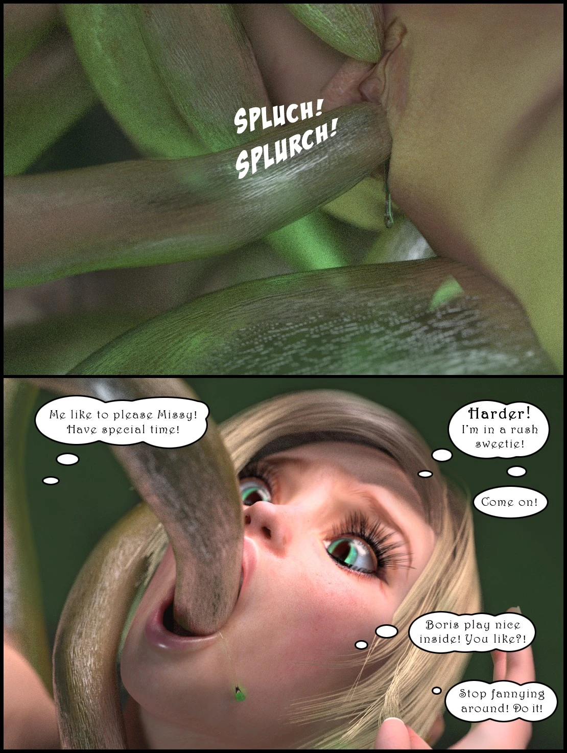 Telepathic Hentai Tentacle Spacey Rapey Sex Trek 9000 porn comic picture 9