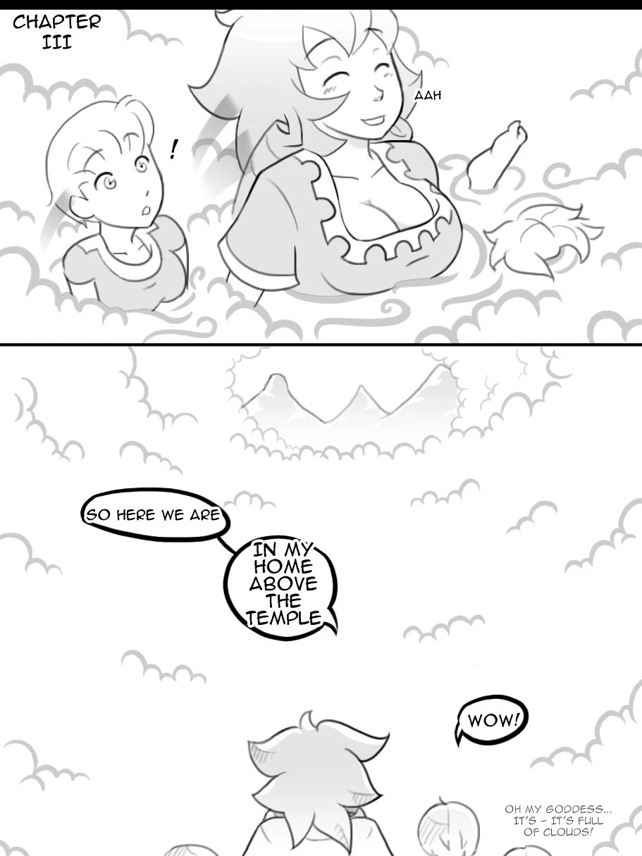 Temple of the Morning Wood 3 porn comic picture 1