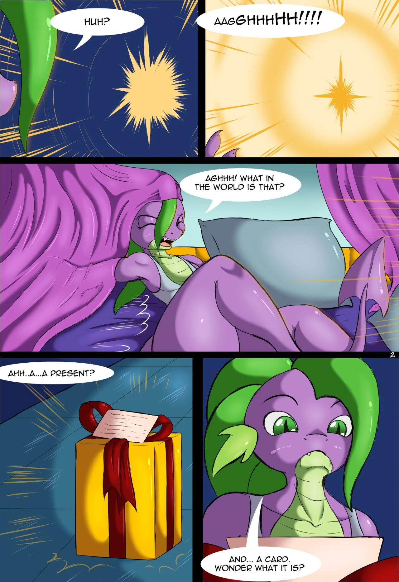 Temptation - Spike porn comic picture 2