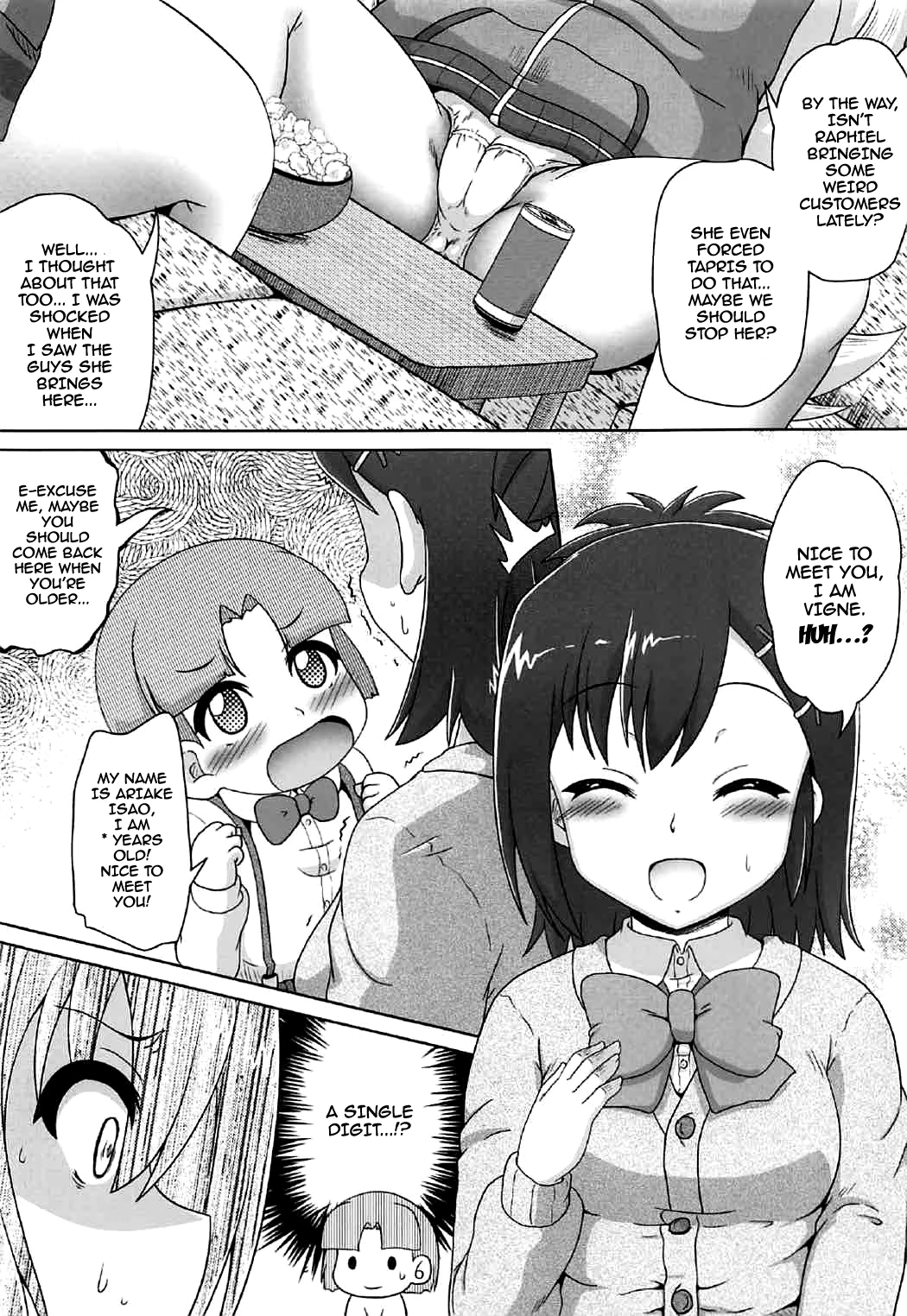 Tenshi to Akuma wa Fuuzokuten de Hataraku Koto ni Narimashita porn comic picture 14