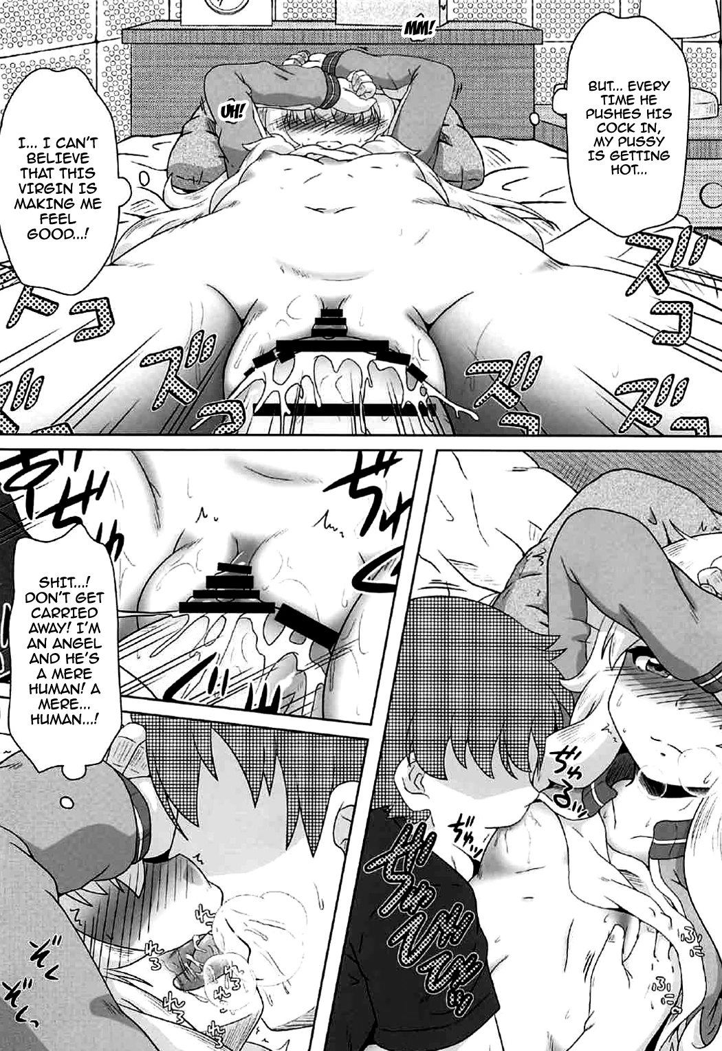 Tenshi to Akuma wa Fuuzokuten de Hataraku Koto ni Narimashita porn comic picture 7