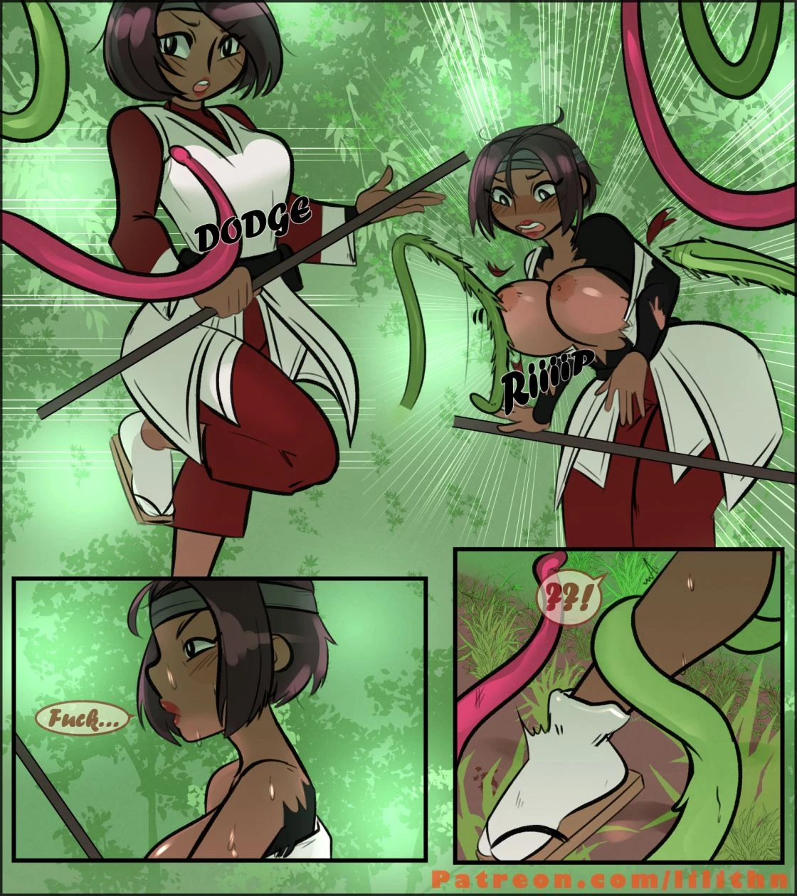 Tentacle Attack porn comic picture 2