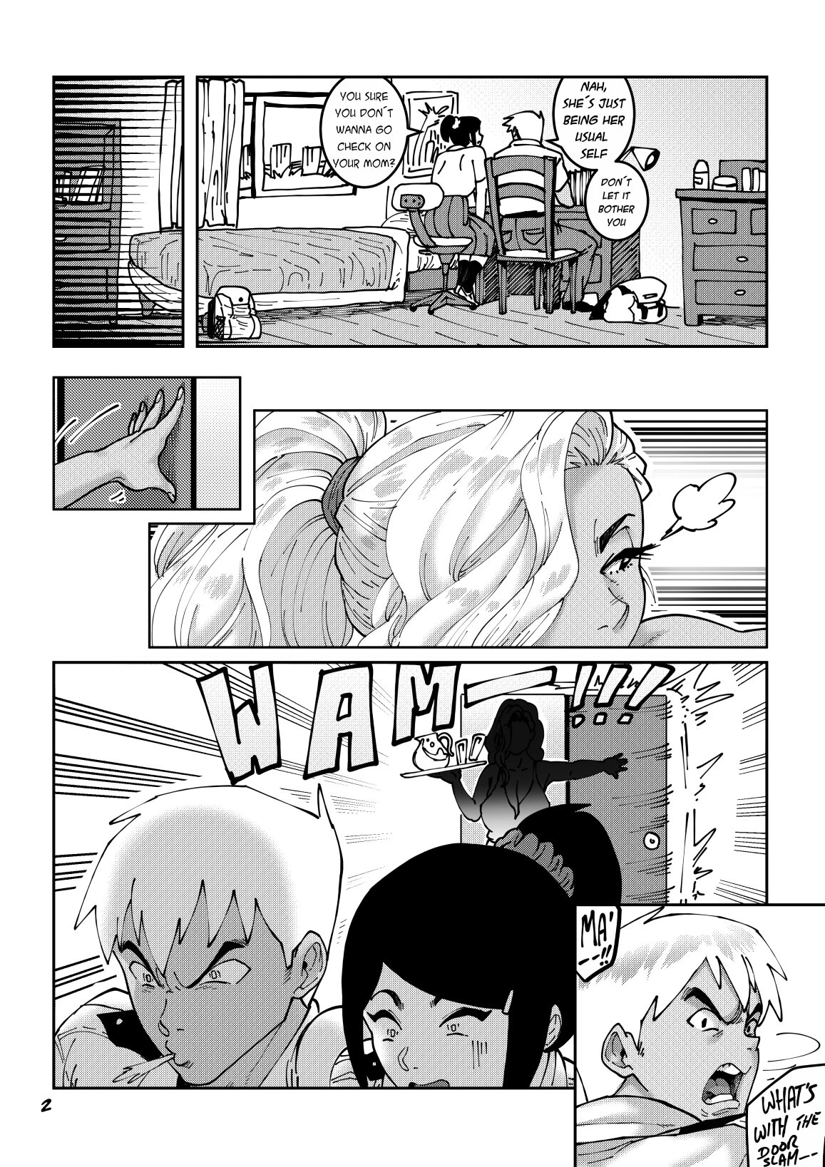 Territorial Mama's Surprise Attack porn comic picture 5