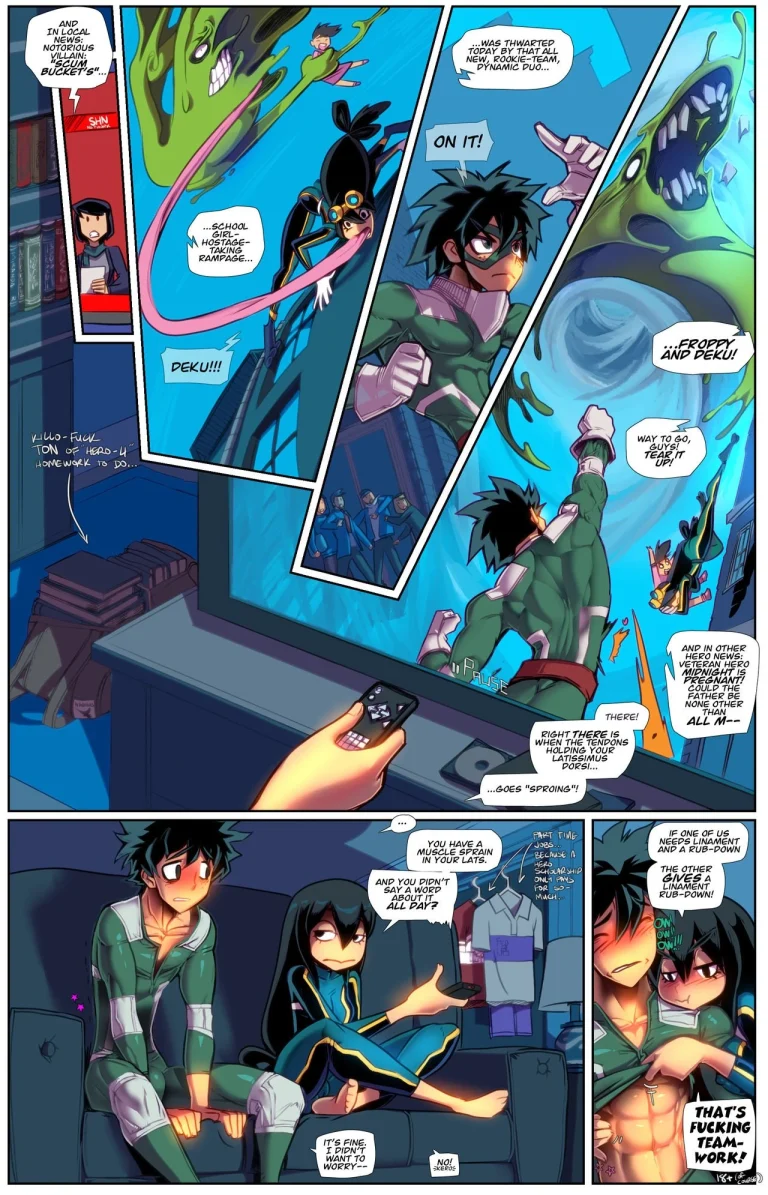 That's Fucking Teamwork! porn comic picture 1