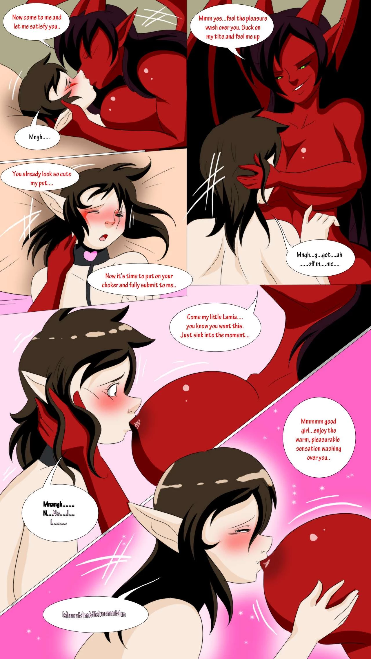 The Alluring Demon Kiss porn comic picture 15