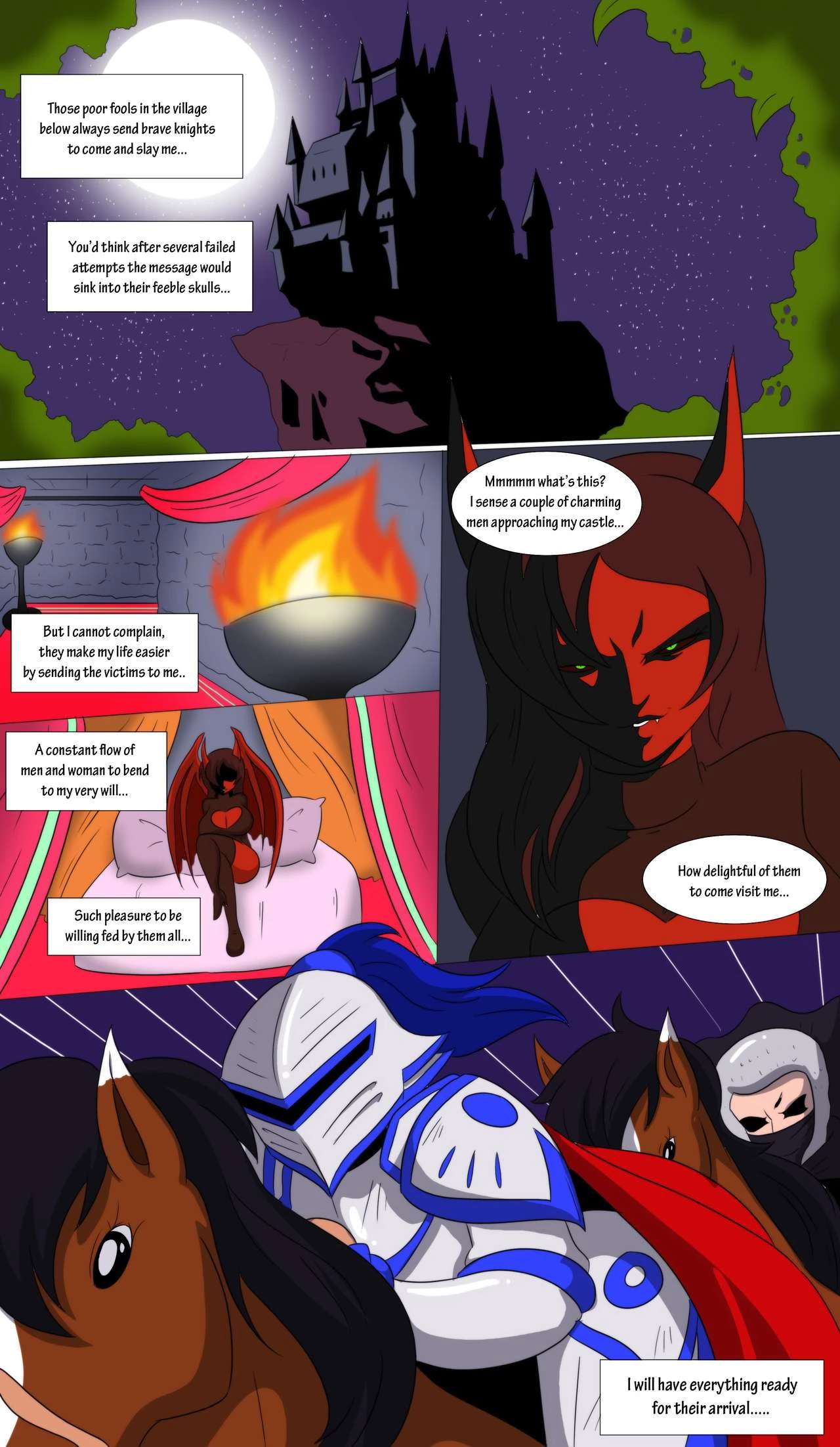 The Alluring Demon Kiss porn comic picture 2