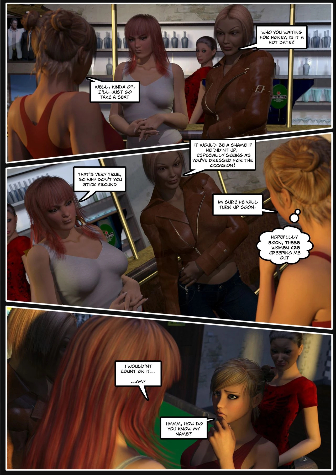 The Bad Date porn comic picture 16