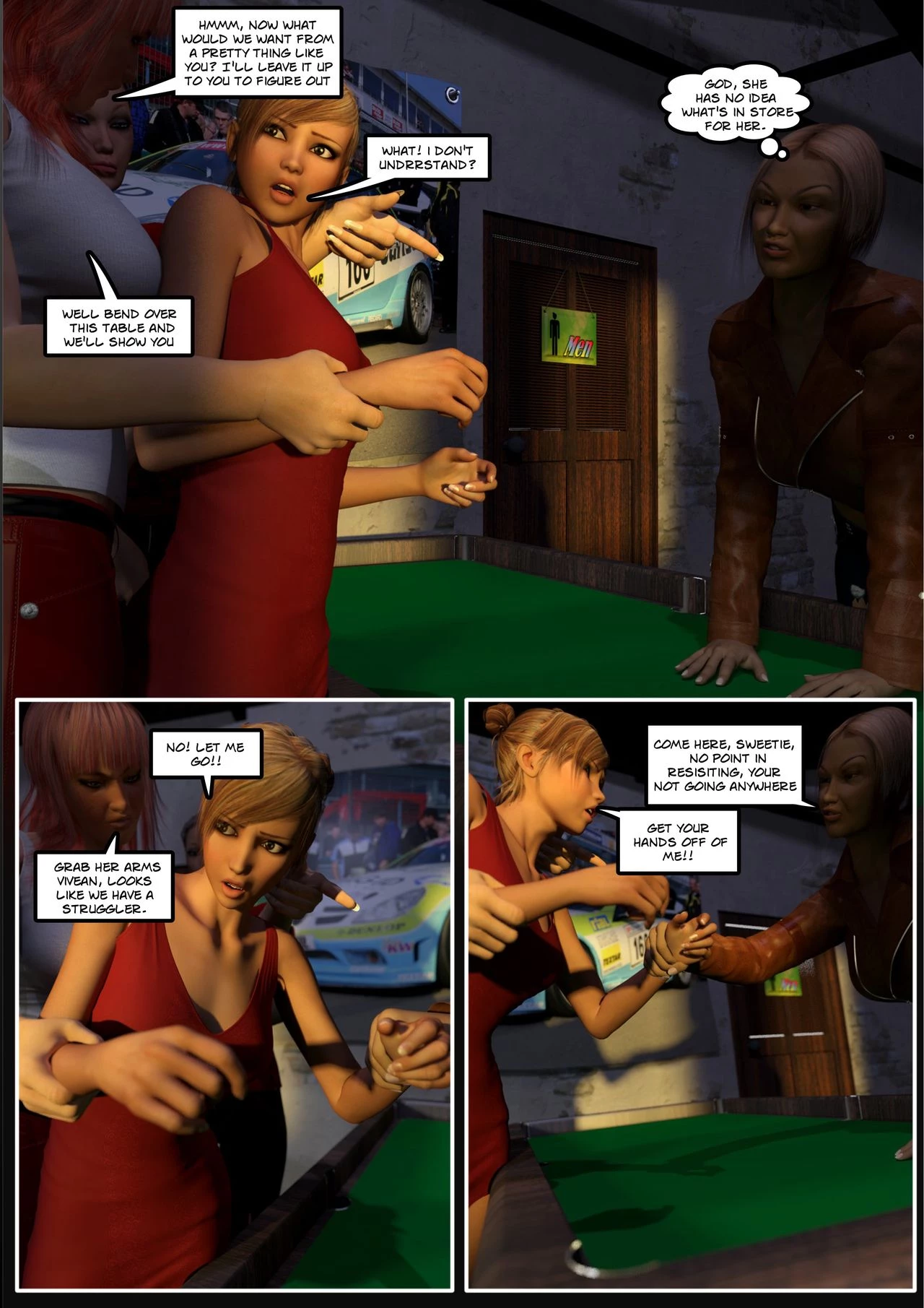 The Bad Date porn comic picture 19