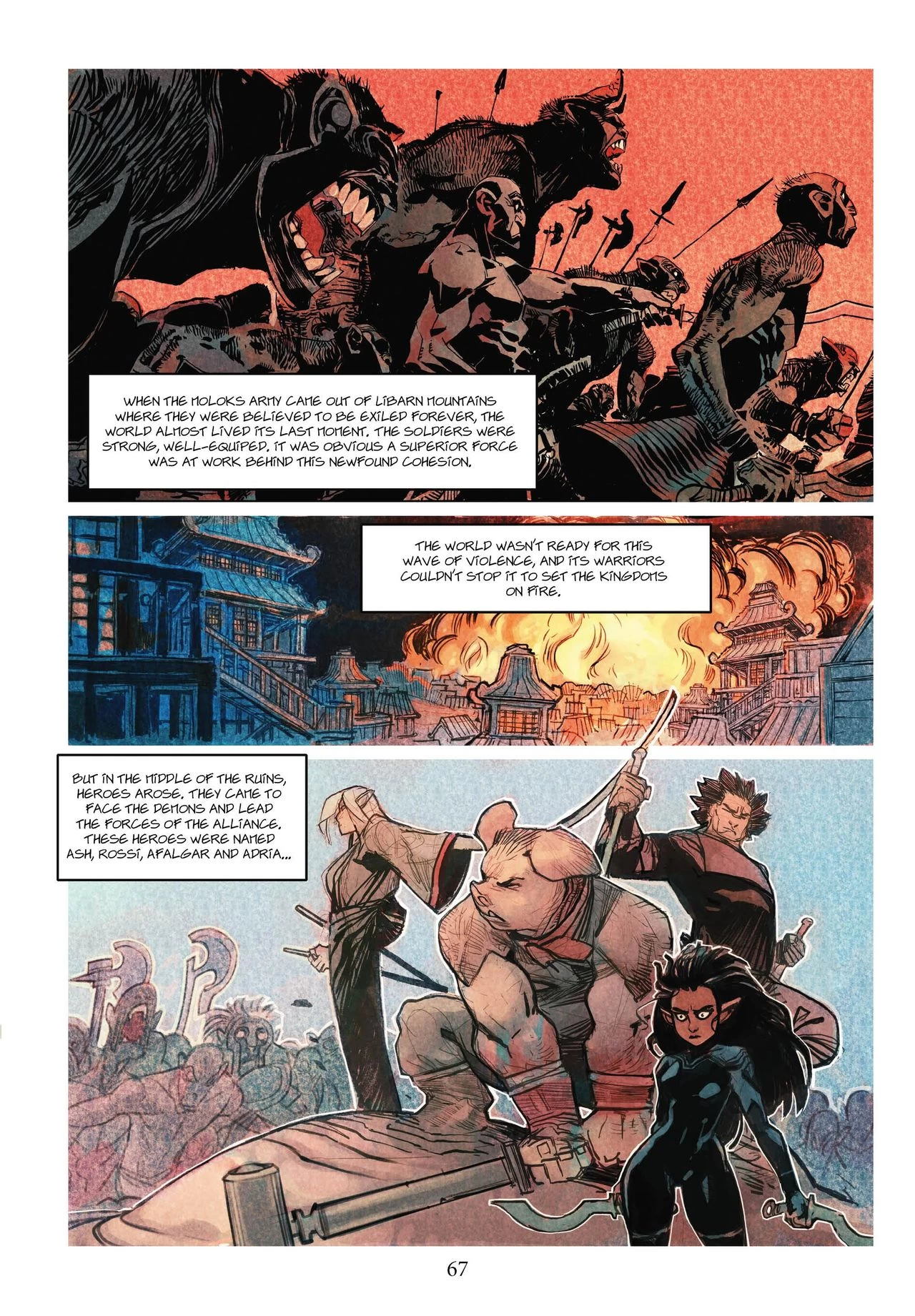 The Battle For Crimsonfall porn comic picture 1