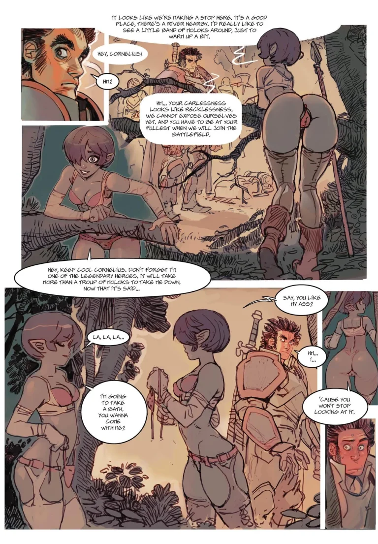 The Battle For Crimsonfall porn comic picture 7