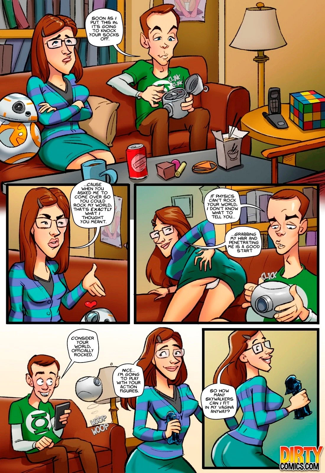 The Big Gang Bang Theory 2 porn comic picture 10