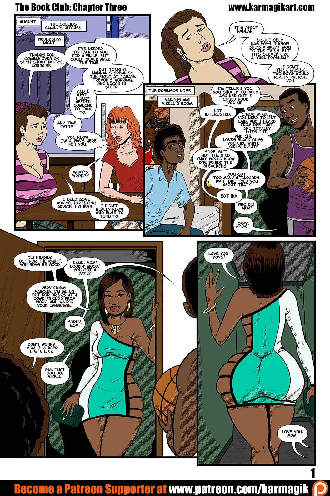 The Book Club 3 porn comic picture 2