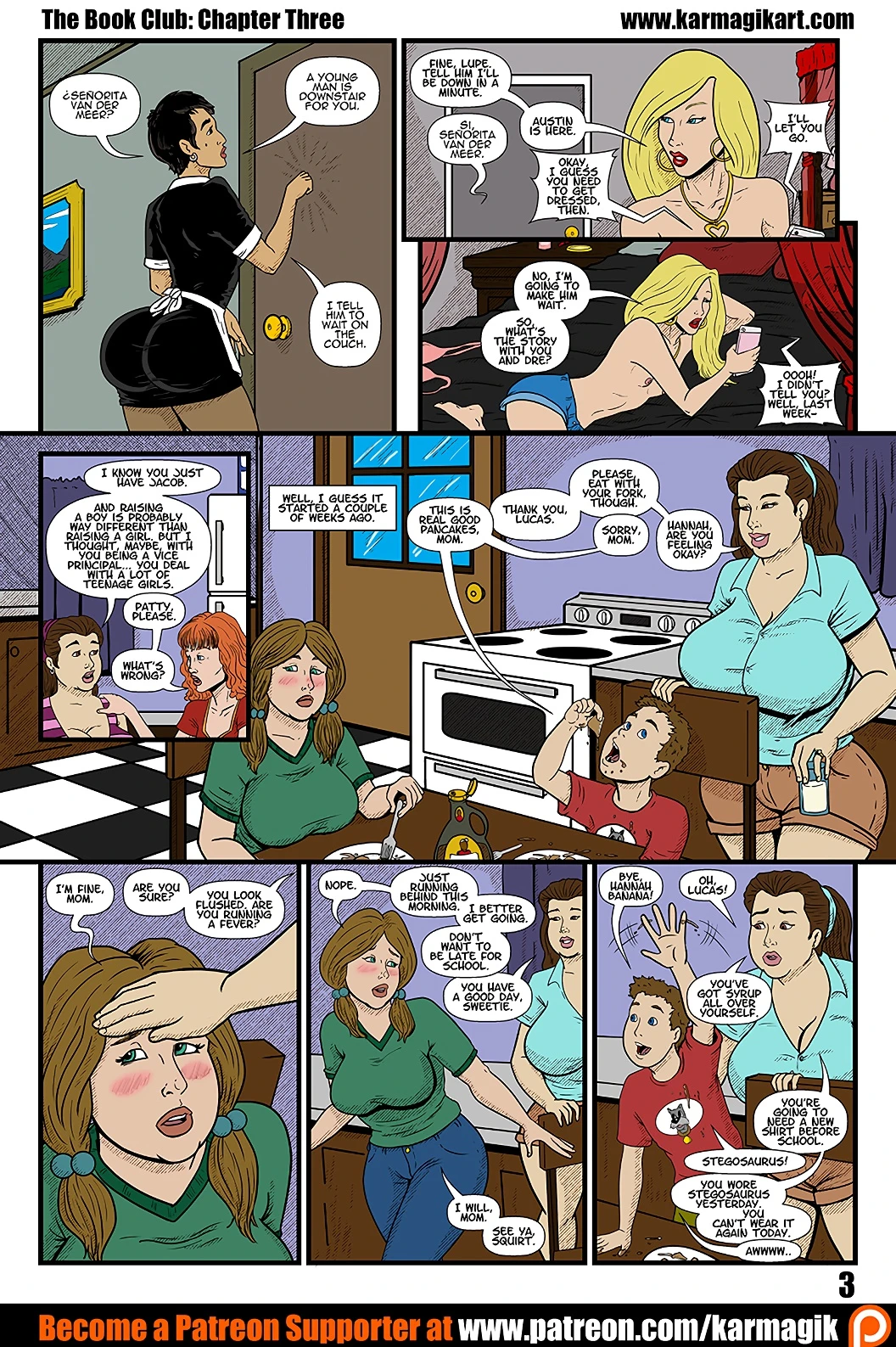 The Book Club 3 porn comic picture 4