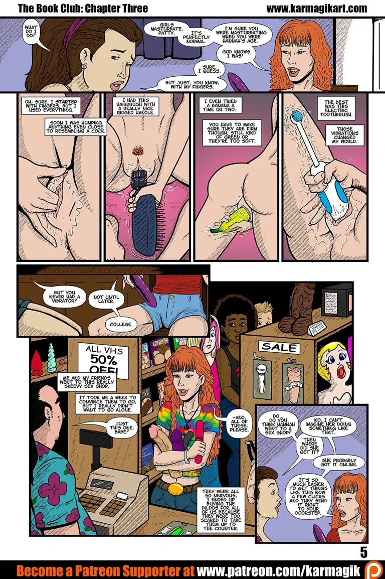 The Book Club 3 porn comic picture 6