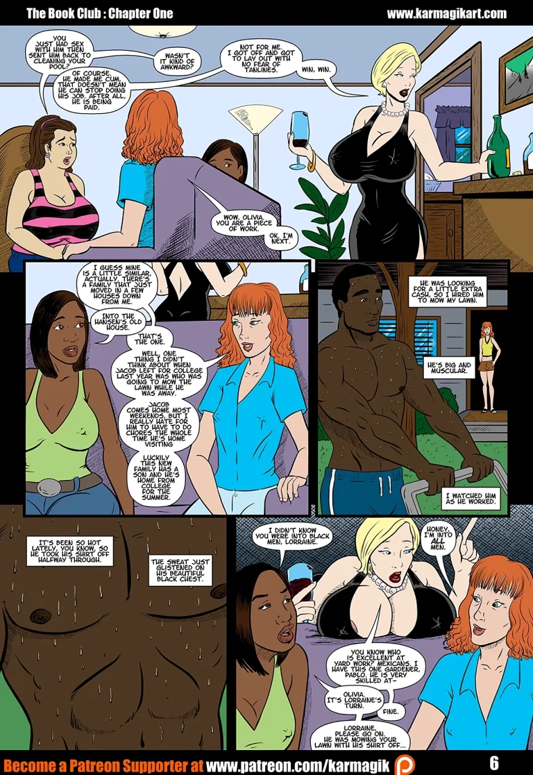 The Book Club [colorized] porn comic picture 10