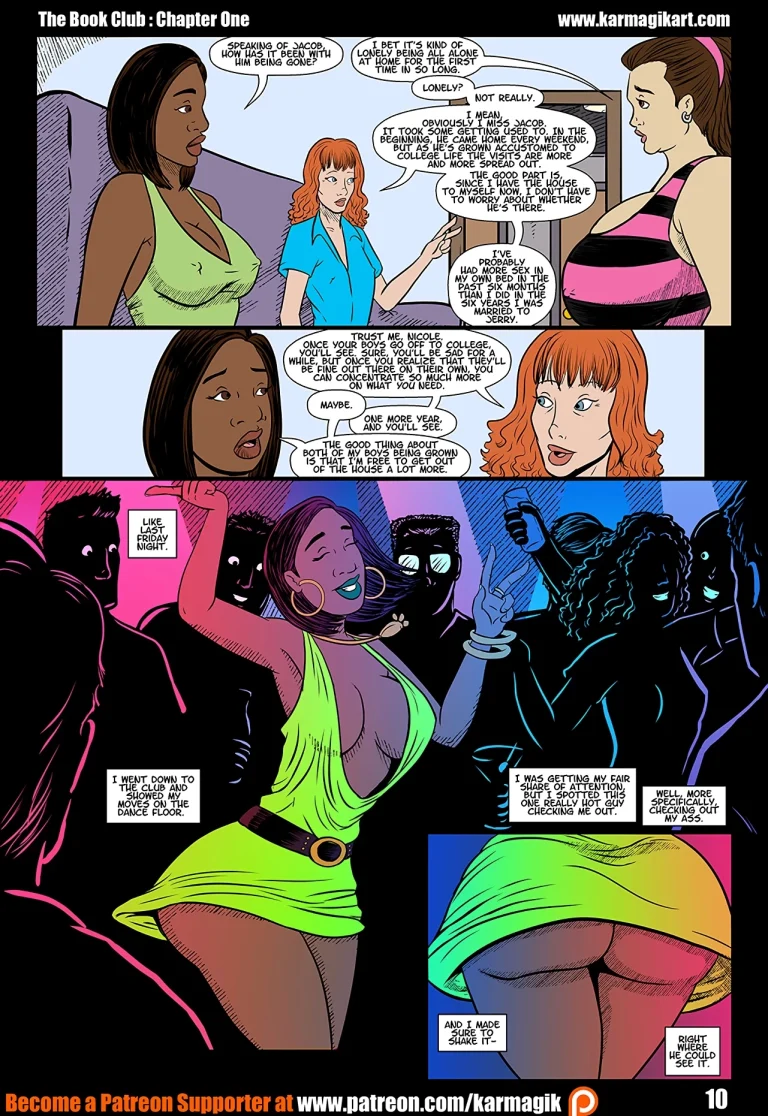 The Book Club [colorized] porn comic picture 14