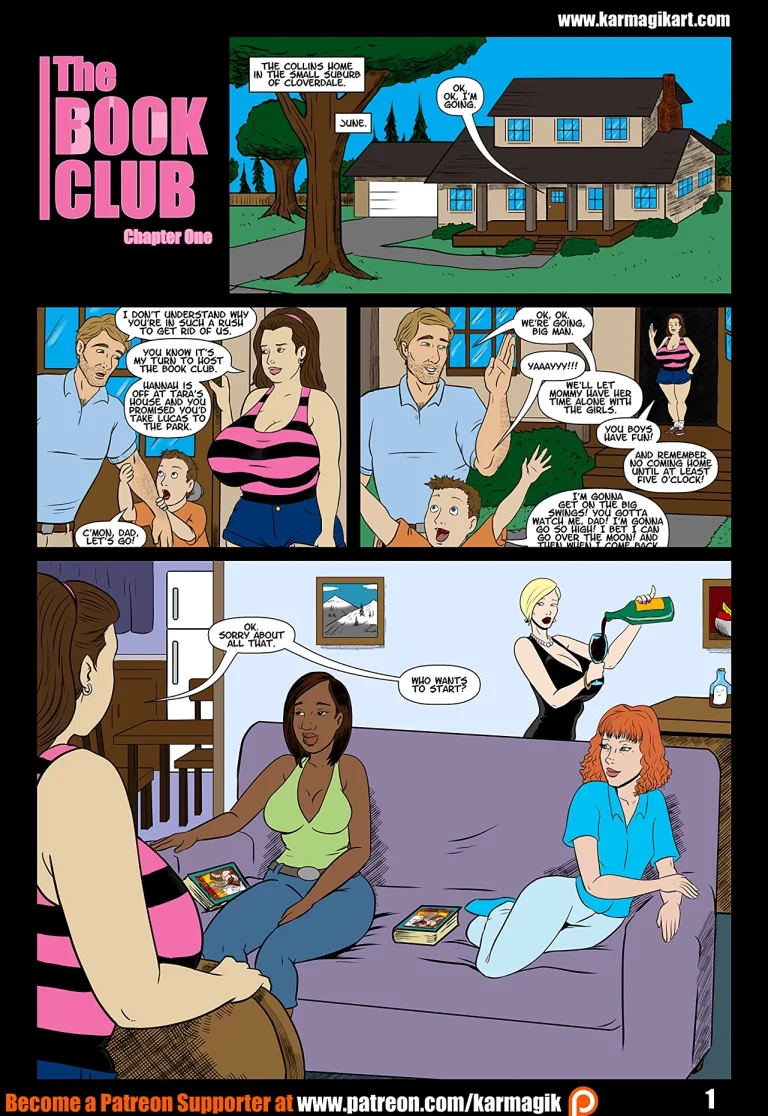 The Book Club [colorized] porn comic picture 5
