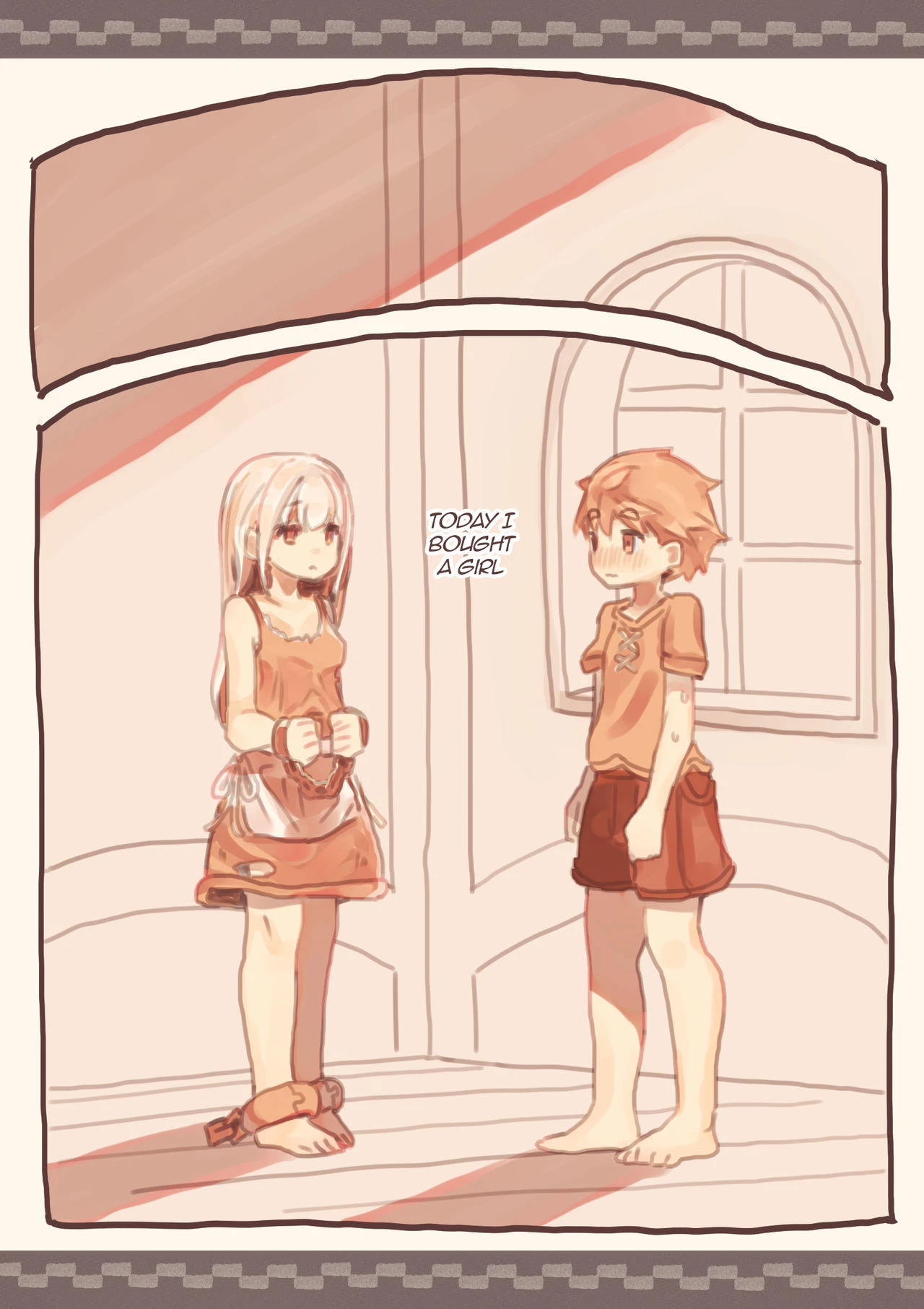 The Boy Who Violated The Slave porn comic picture 2