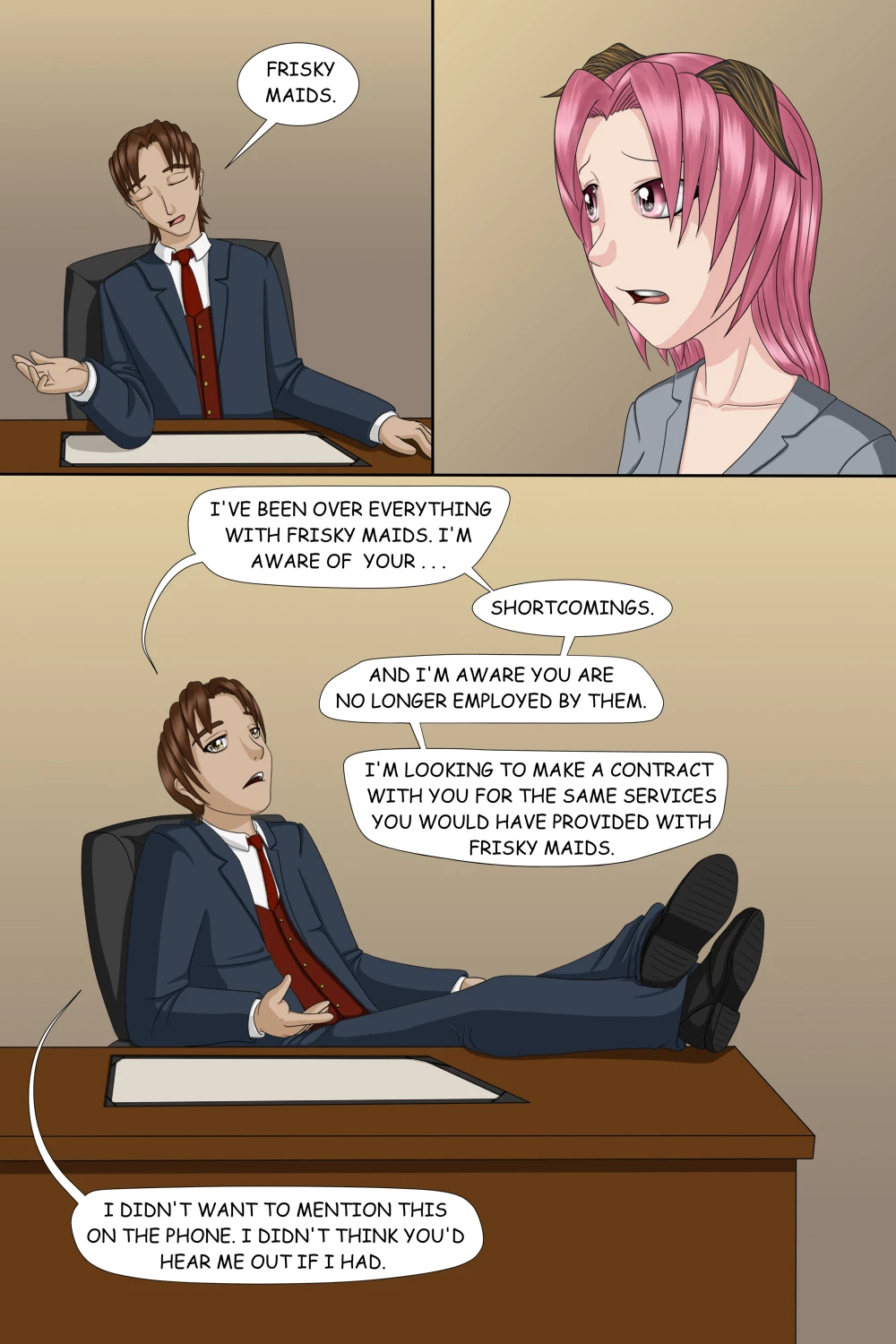 The Cat House Vol. 1: The Interview porn comic picture 12