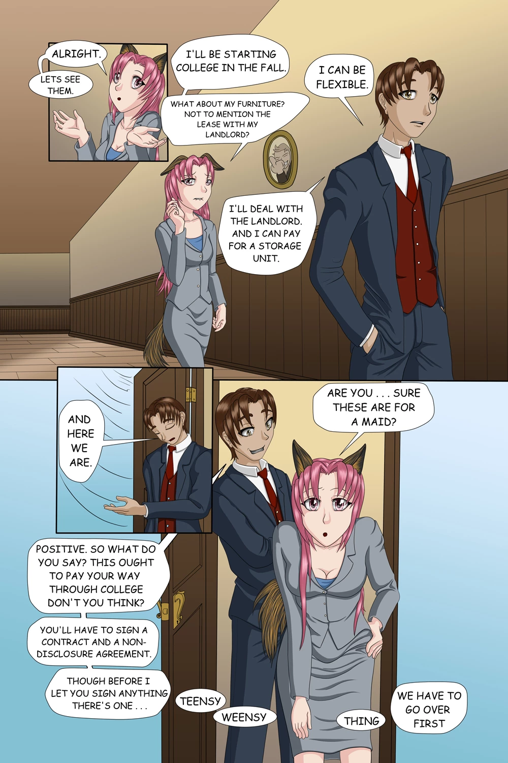The Cat House Vol. 1: The Interview porn comic picture 15
