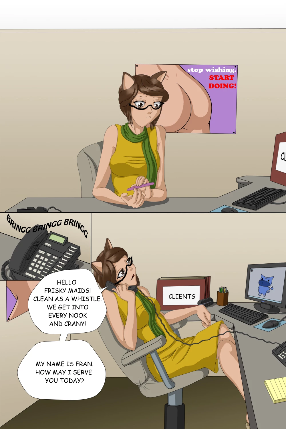 The Cat House Vol. 1: The Interview porn comic picture 2