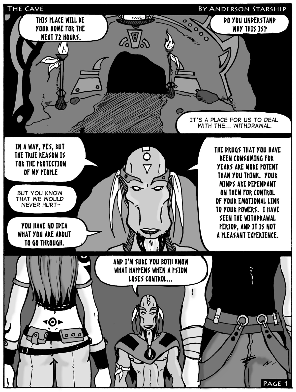 The Cave porn comic picture 1