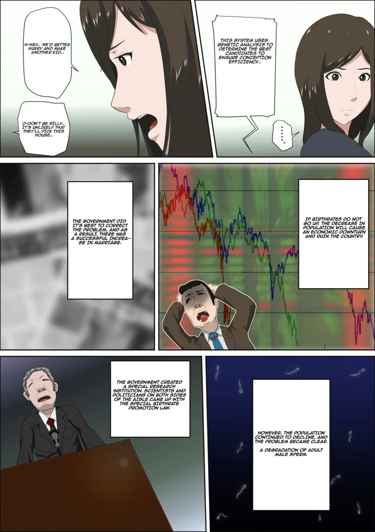 The Consequence of the Birthrate Solution Law... [ porn comic picture 6