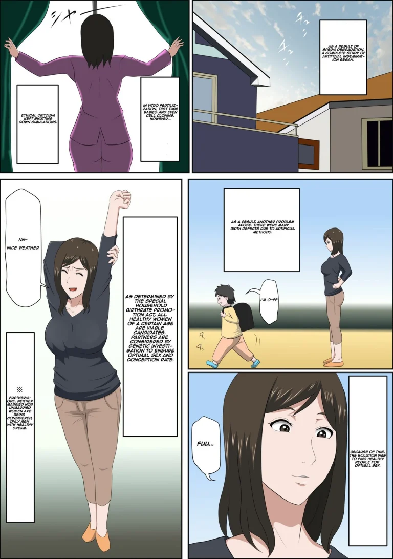 The Consequence of the Birthrate Solution Law... [ porn comic picture 7