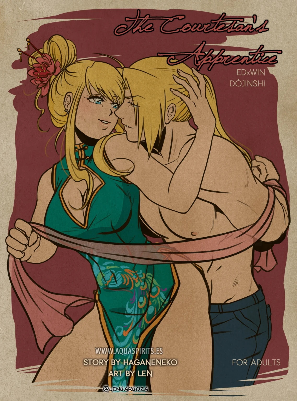 The Courtesan’s Apprentice porn comic picture 1