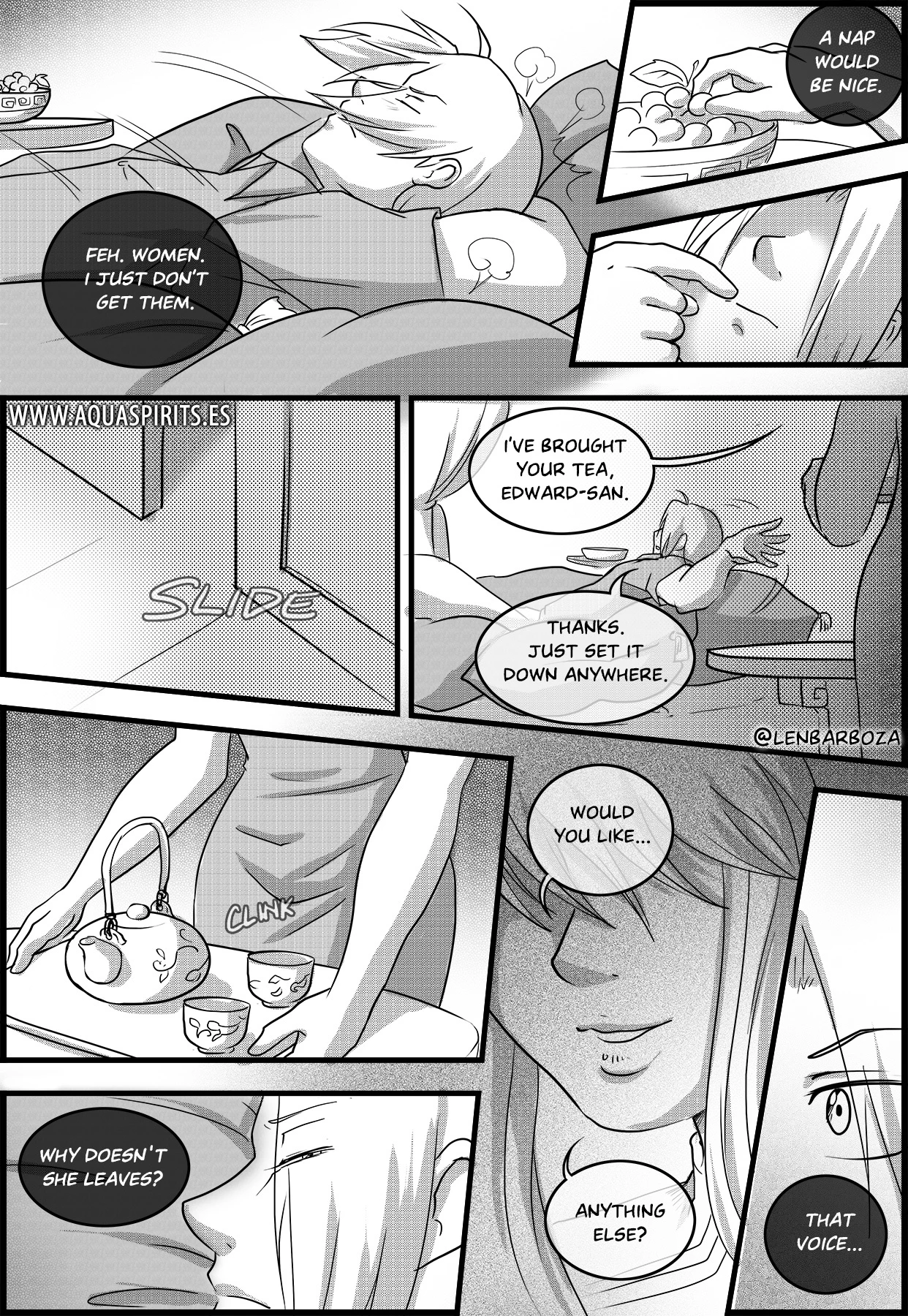 The Courtesan’s Apprentice porn comic picture 11