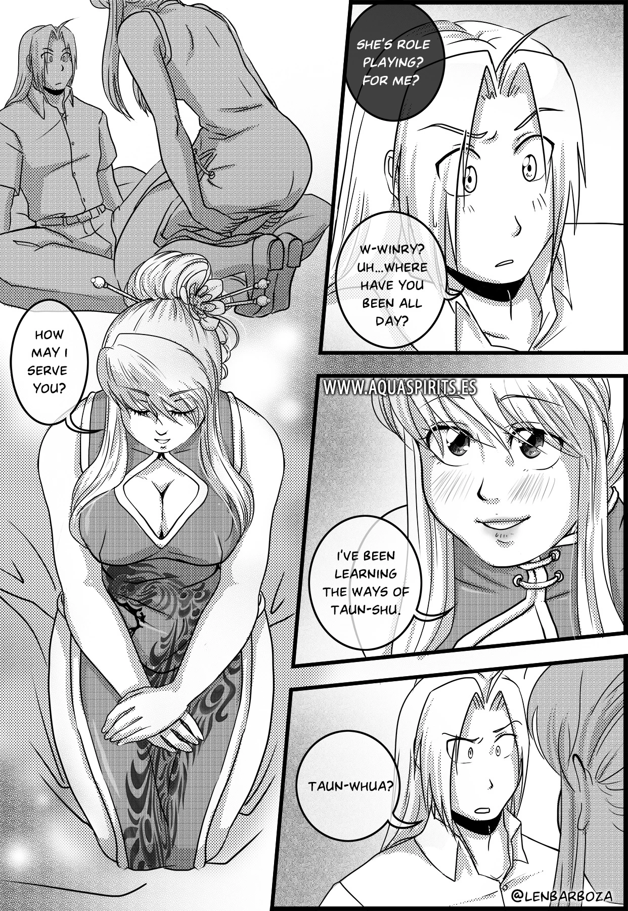 The Courtesan’s Apprentice porn comic picture 13