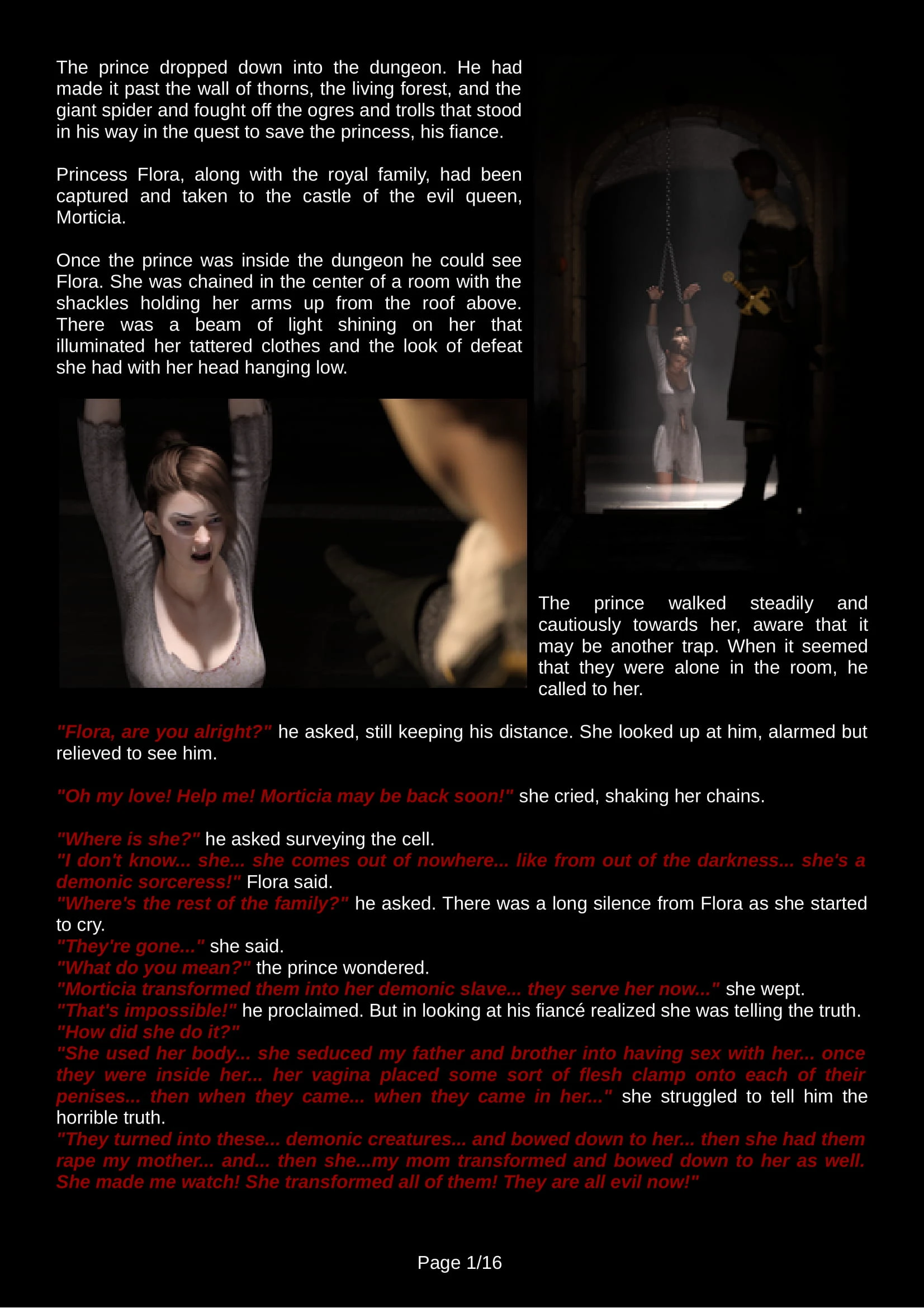 The Dark Queen porn comic picture 2