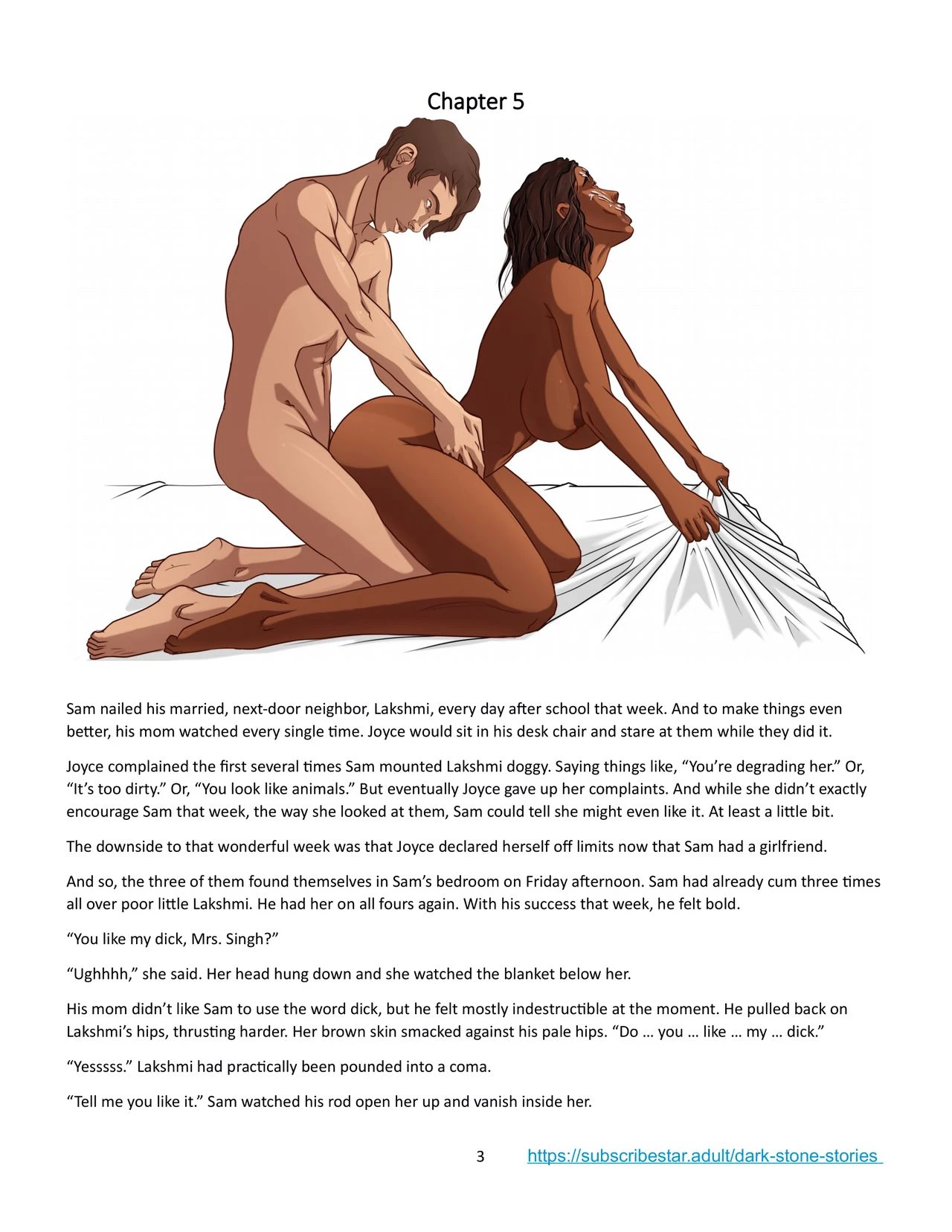 The Dark Stone 5 porn comic picture 3