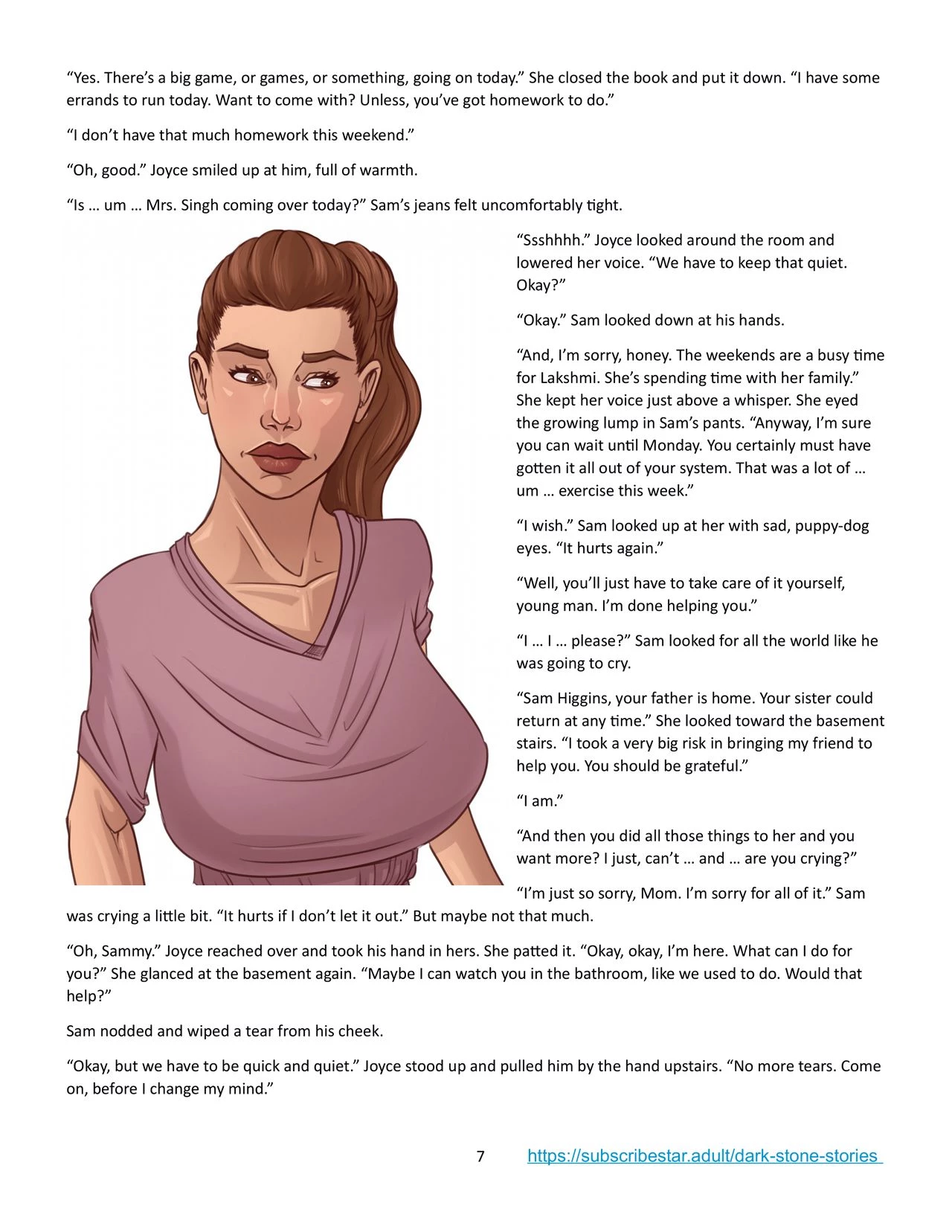 The Dark Stone 5 porn comic picture 7