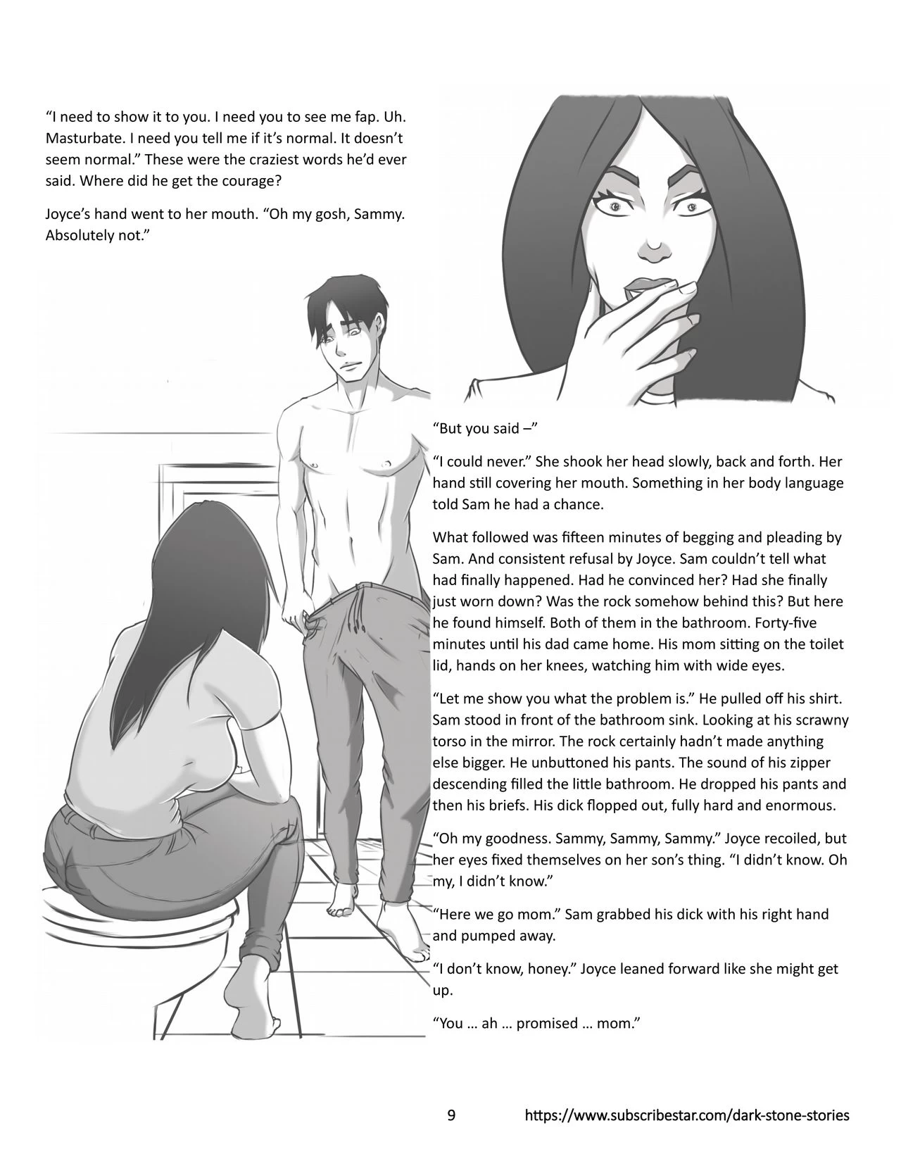 The Dark Stone porn comic picture 10