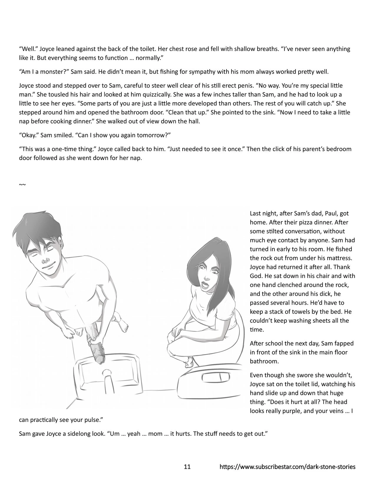 The Dark Stone porn comic picture 12