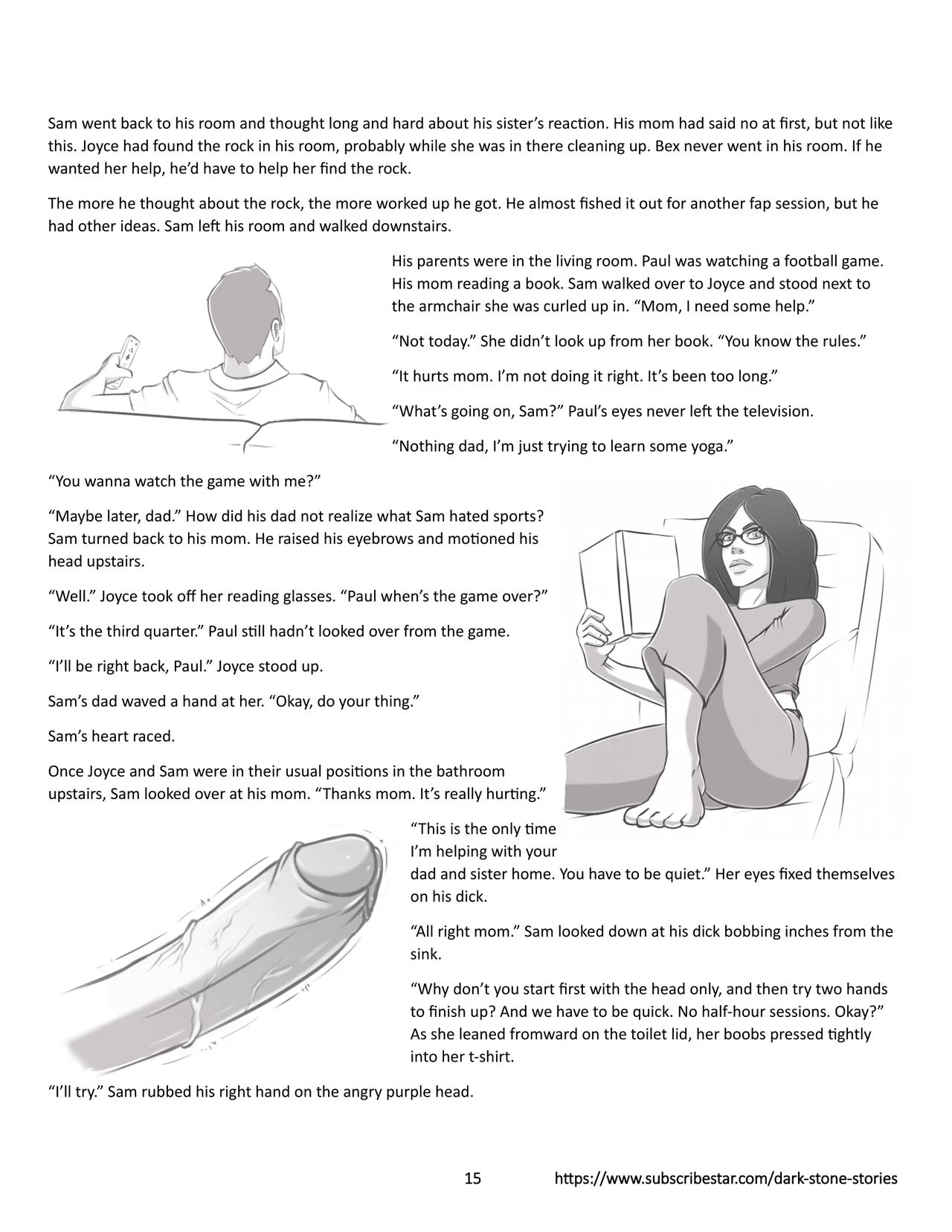 The Dark Stone porn comic picture 16