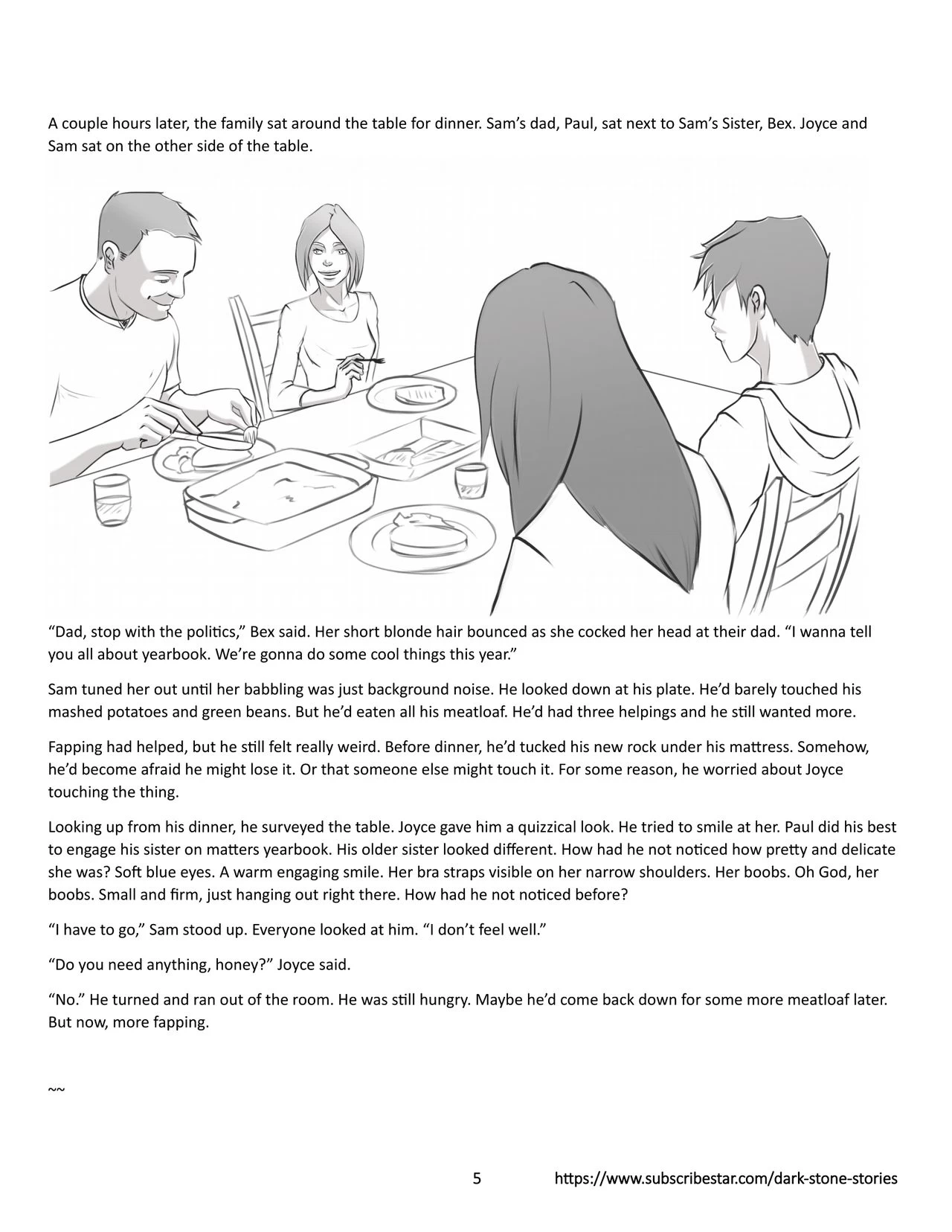 The Dark Stone porn comic picture 6